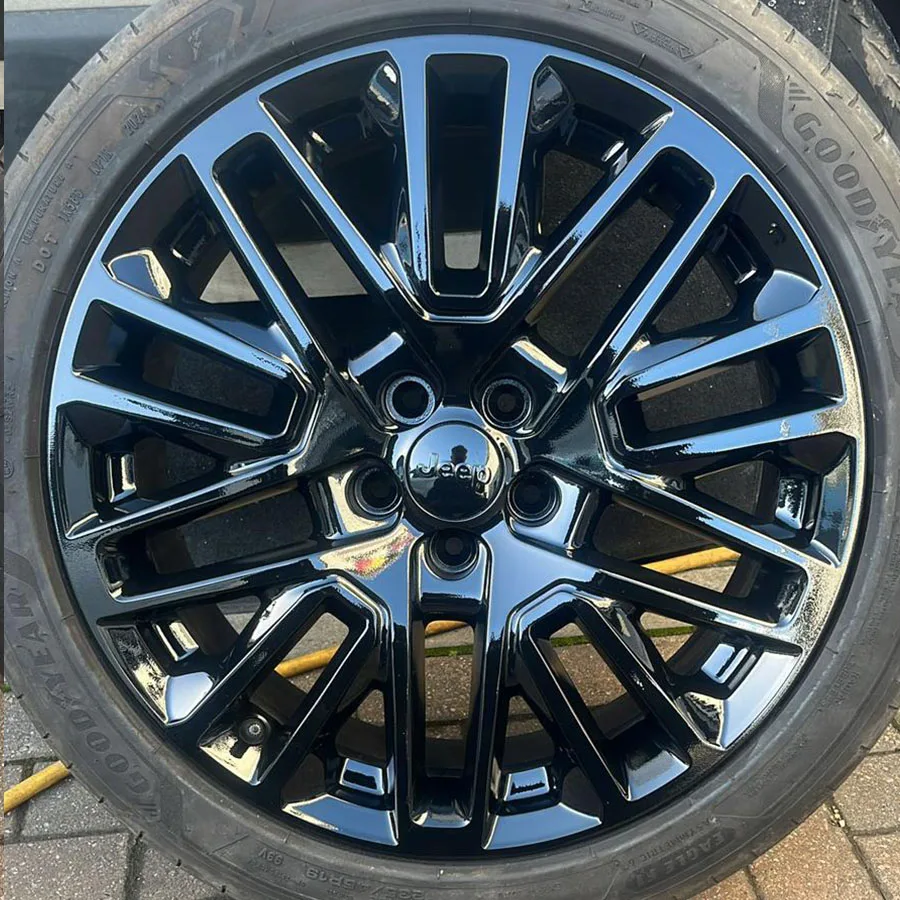 Painted Alloy Wheel Repair After